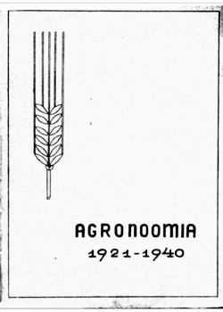 Põllumajandusliku ajakiri Agronoomia